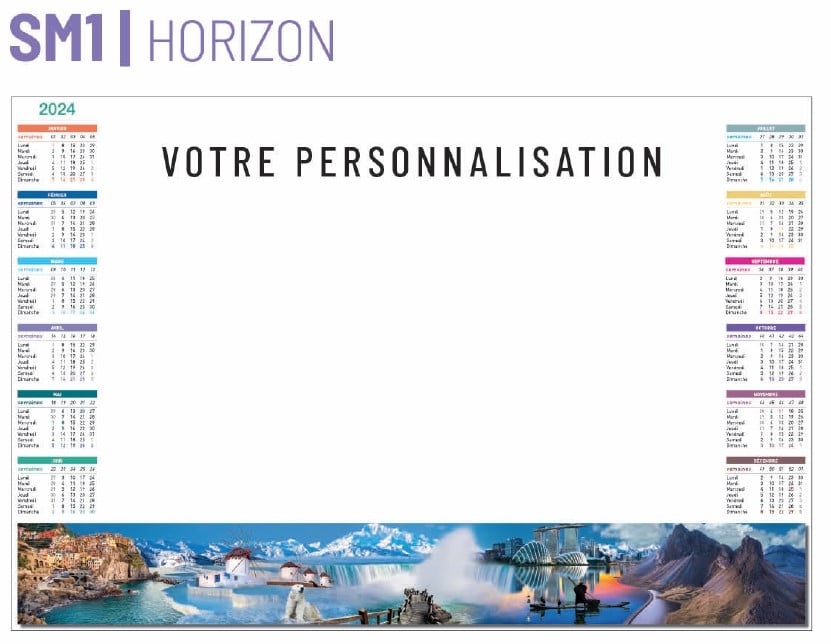 impression calendrier personnalise montpellier