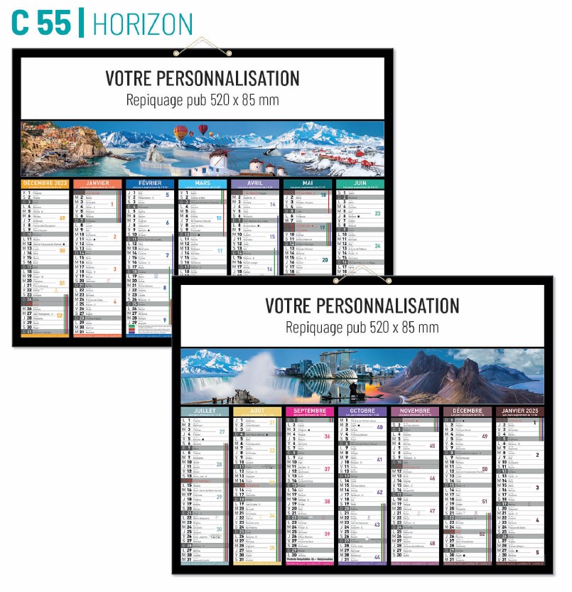 Calendrier Carton A5 - A4 - A3 - SendToPrint  Imprimerie Numérique et  offset à Montpellier