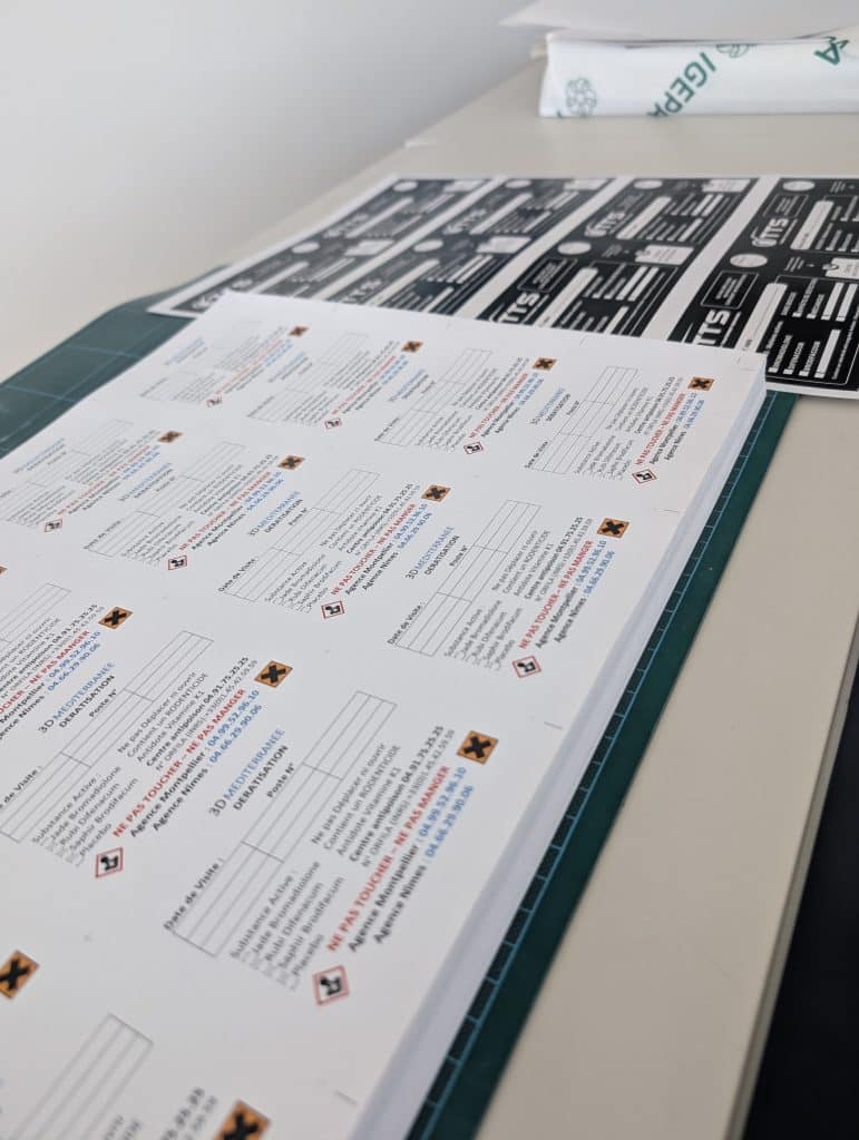 impression etiquettes adhesives montpellier