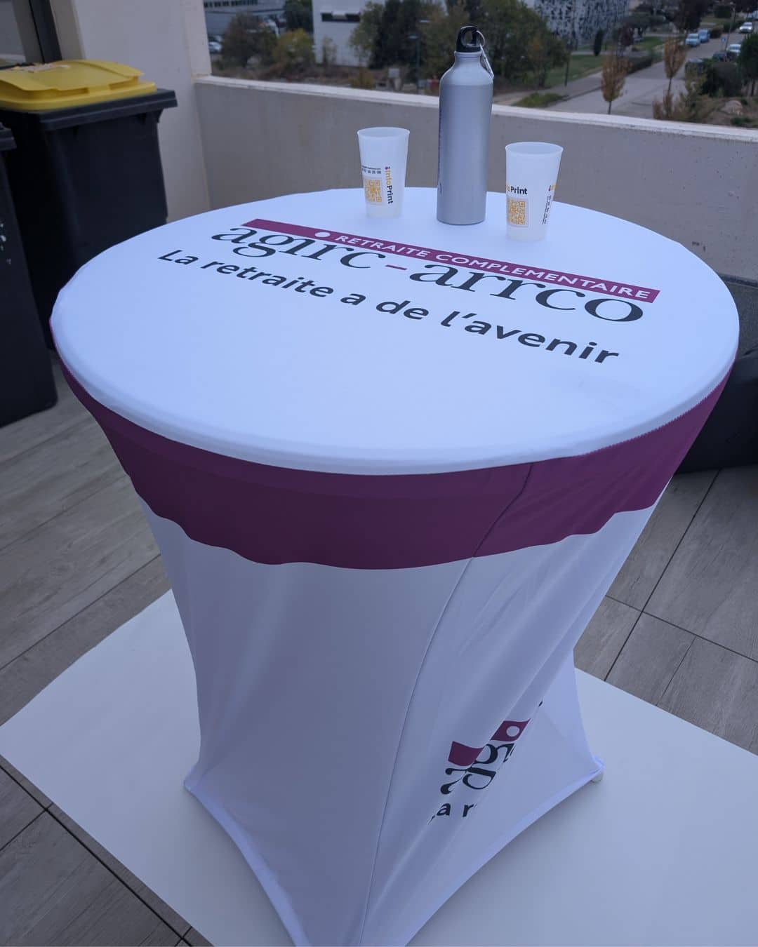 impression mange debout personnalise montpellier