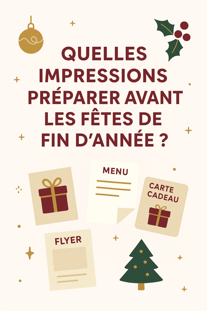 impressions a preparer avant fetes fin d annee