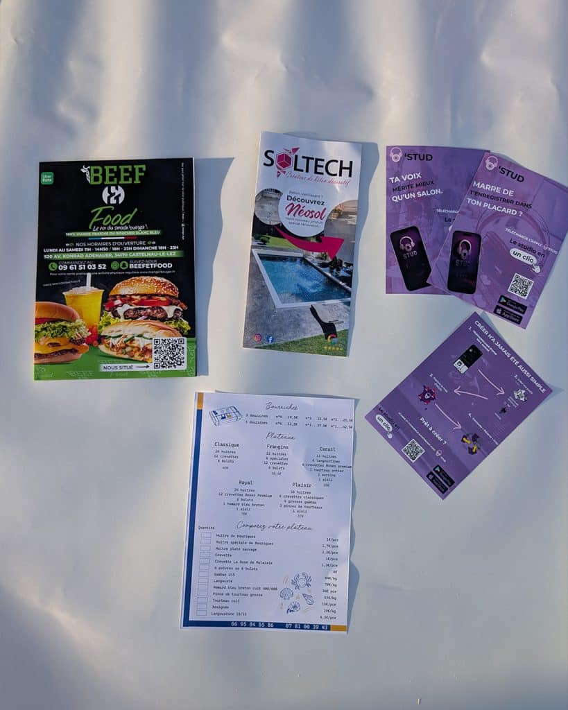 impression flyers depliants montpellier