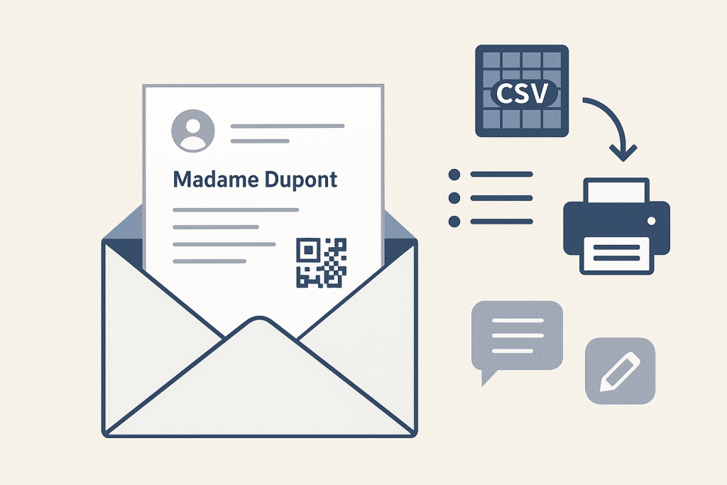 publipostage impression variable a montpellier