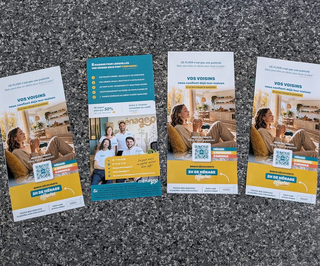 impression flyer numerote montpellier