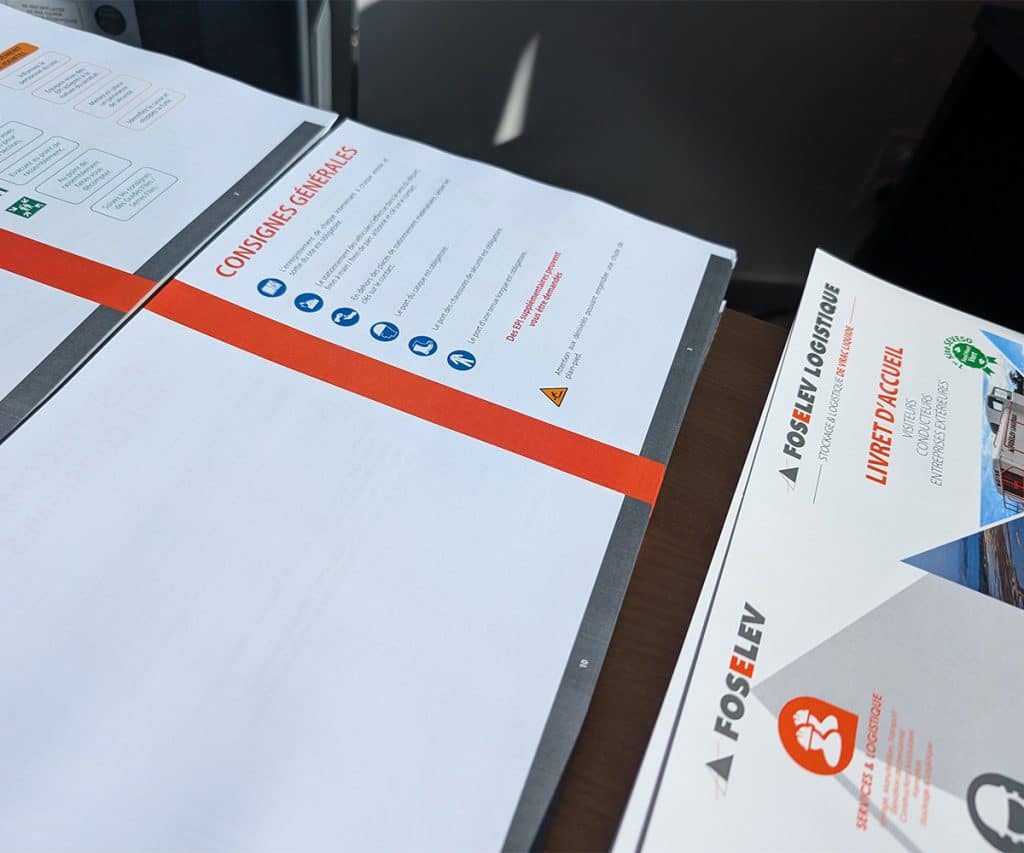 impression de livret accueil logistique montpellier